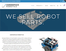Tablet Screenshot of aerospacerobotics.com